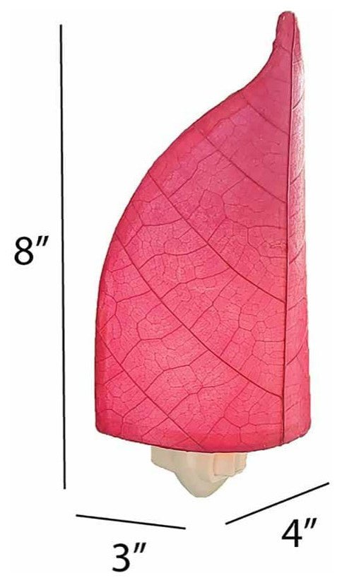 Leaf Nightlight Pink