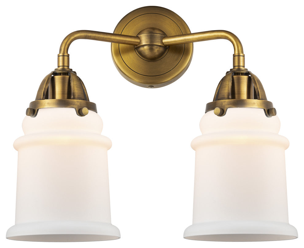 Innovations Lighting 288-2W-BB-G181-LED Canton 2 Light 14" Bath Vanity Light
