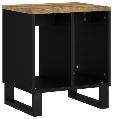 vidaXL Coffee Table Console Side End Table Solid Wood Mango and Engineered Wood