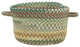 Sherwood Forest Braided Basket, Pine Wood, 12"x12"x7.5"
