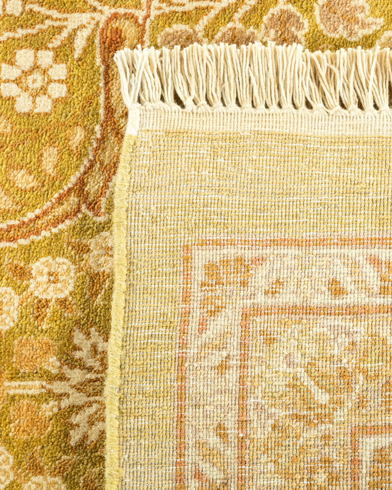 Mogul, One-of-a-Kind Hand-Knotted Area Rug Green, 9'2"x15'8"