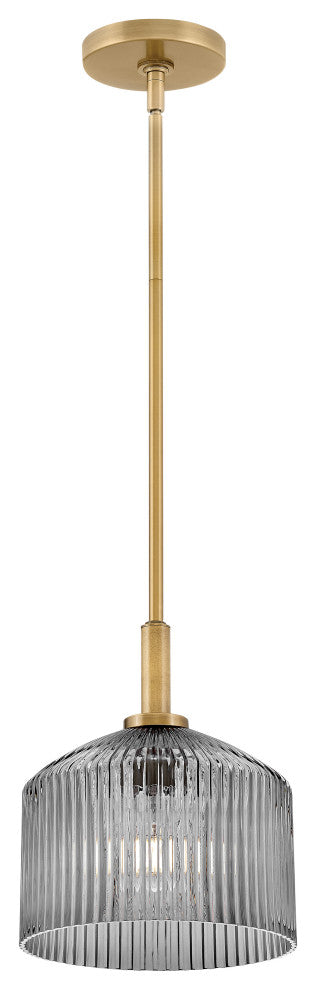 Lark Lisette Small Pendant, Lacquered Brass