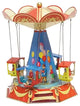 Collectible Old Fashioned Carousel Tin Toy