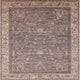 Ahgly Company Indoor Square Mid-Century Modern Area Rugs, 5' Square