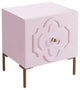 Anna Pink Lacquer Side Table - Pink