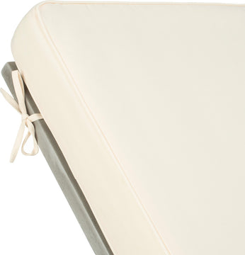 Safavieh Solano Sunlounger, Gray/White
