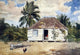 Winslow Homer Native Huts- Nassau Wall Decal