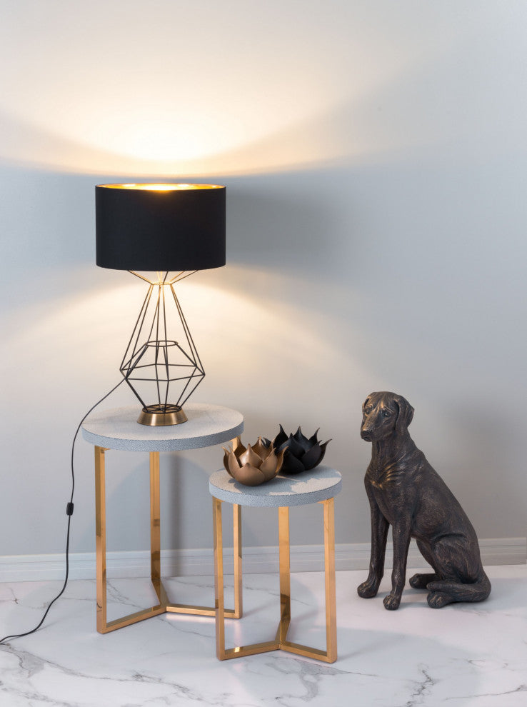 Black Diamond Table or Desk Lamp