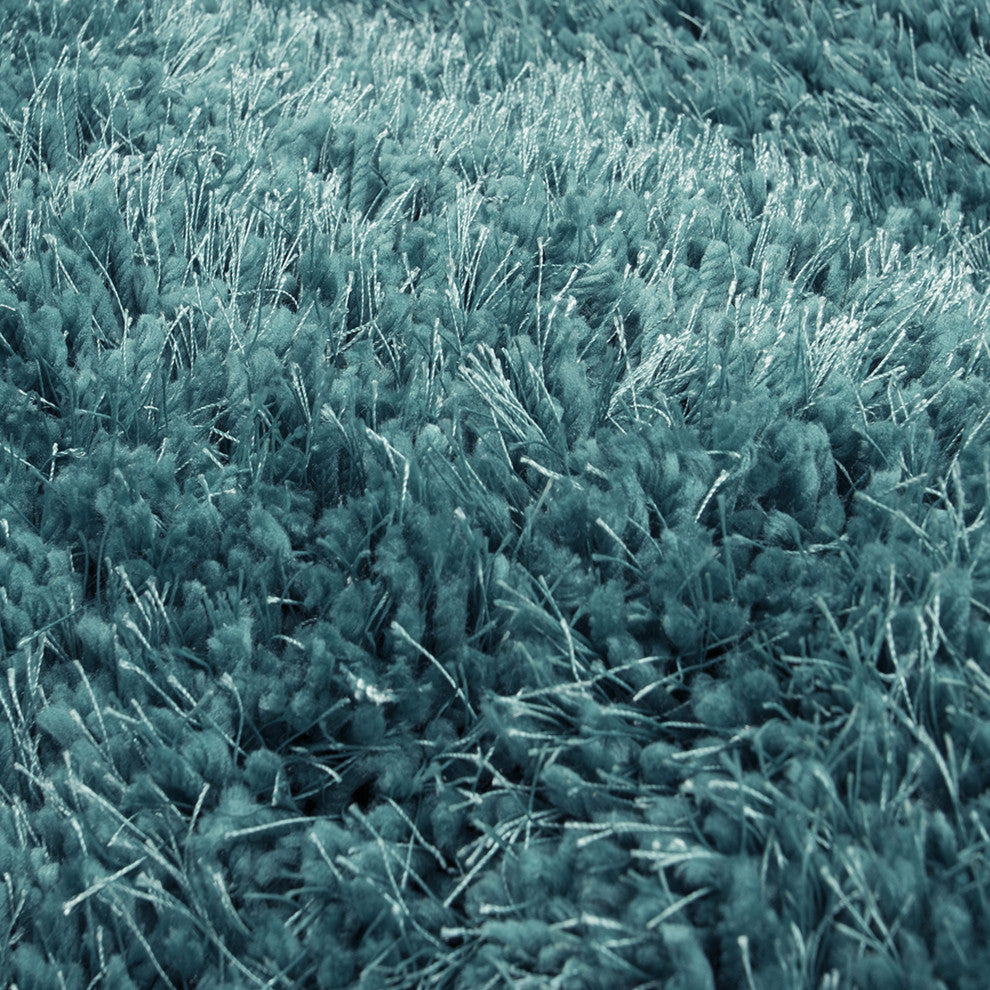 Illustrations Area Rug, Aqua, 2? x 3?, Solid