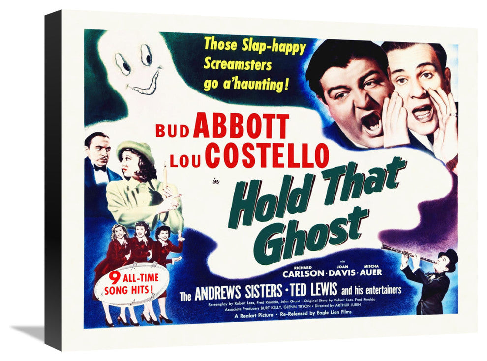 "Abbott & Costello - Hold That Ghost" Canvas by Hollywood Photo Archive, 22x17"