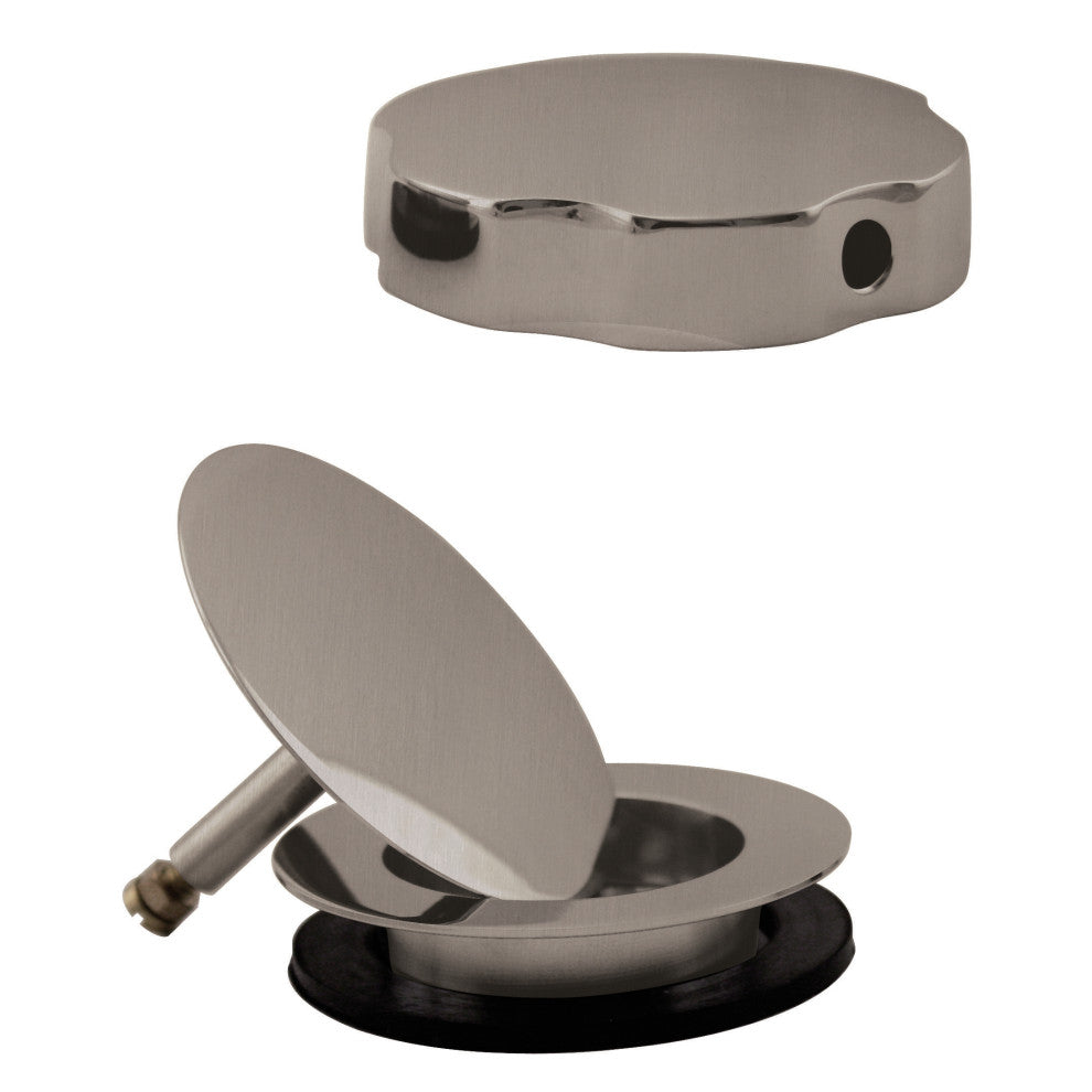 Sch. 40 PVC 27" Cable Drive Bath Waste In Oil Rubbed Bronze, Satin Nickel