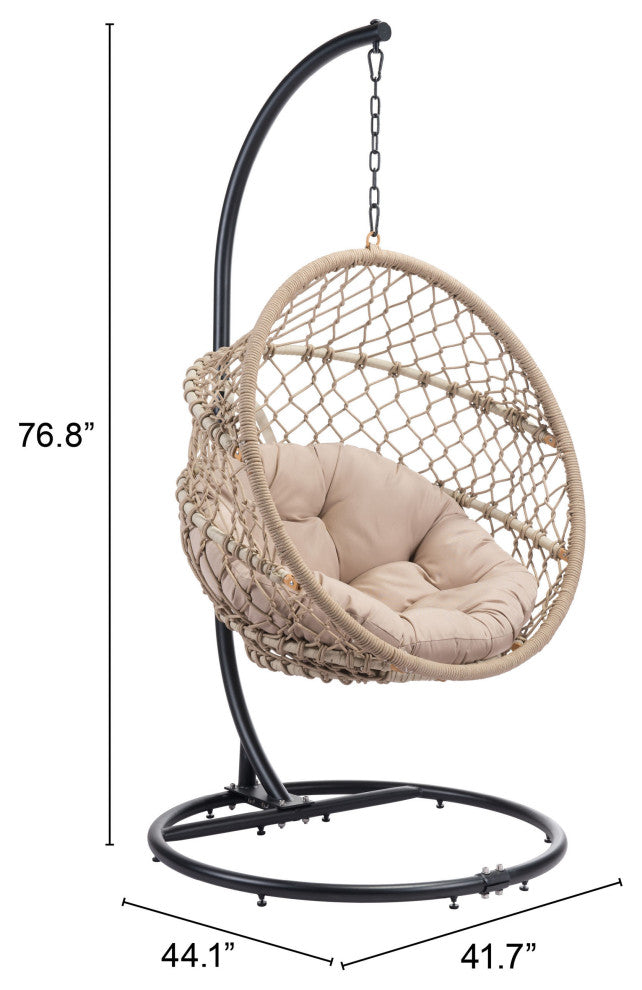 Las Palmas Hanging Chair Natural