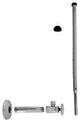 Supply Kit - 1/2" Ips X 3/8" Od X 15" Corrugated In Polished Chrome