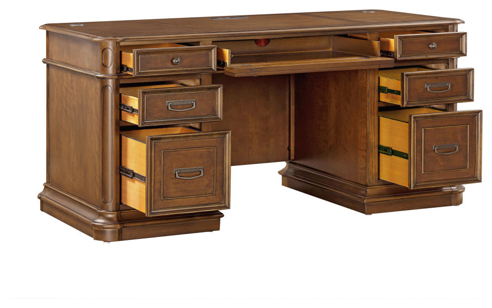 Roanoke Cherry Executive Desk