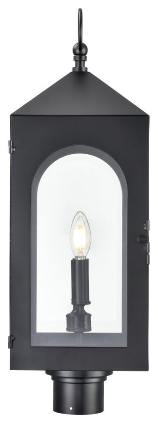 2 Light 8.75 in. Powder Coated Black Outdoor