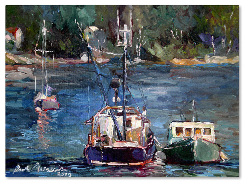 'Waiting to Ride' Canvas Art by Richard Wallich