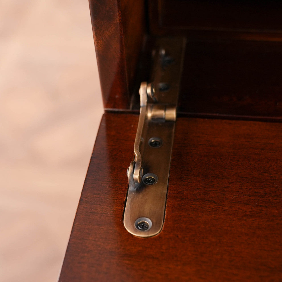 Mahogany Hidden Drawer Desk