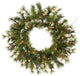 20" Prelit Mixed Country Wreath 35Cl