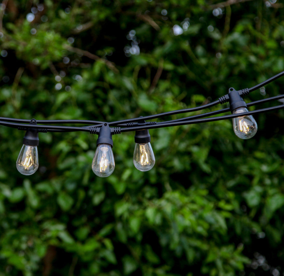 Ambience Pro, Waterproof, Solar Outdoor String Lights, 1W, 2700K, 48''