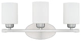Capital Lighting 115231-338 Dixon 3 Light 21"W Bathroom Vanity - Brushed Nickel