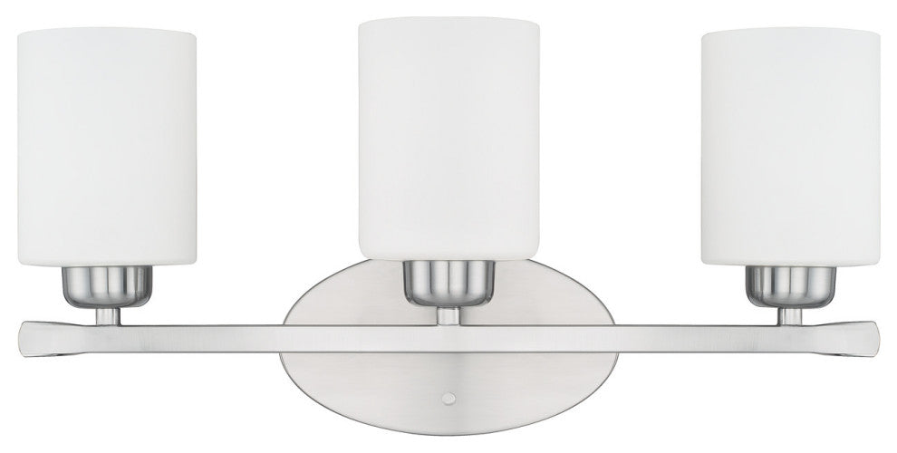 Capital Lighting 115231-338 Dixon 3 Light 21"W Bathroom Vanity - Brushed Nickel