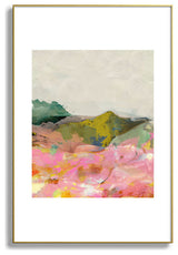 lunetricotee summer landscape I Metal Framed Art Print