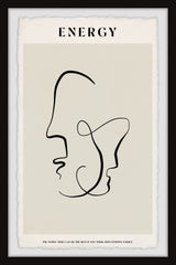 "Positive Energy" Framed Painting Print, 24x36