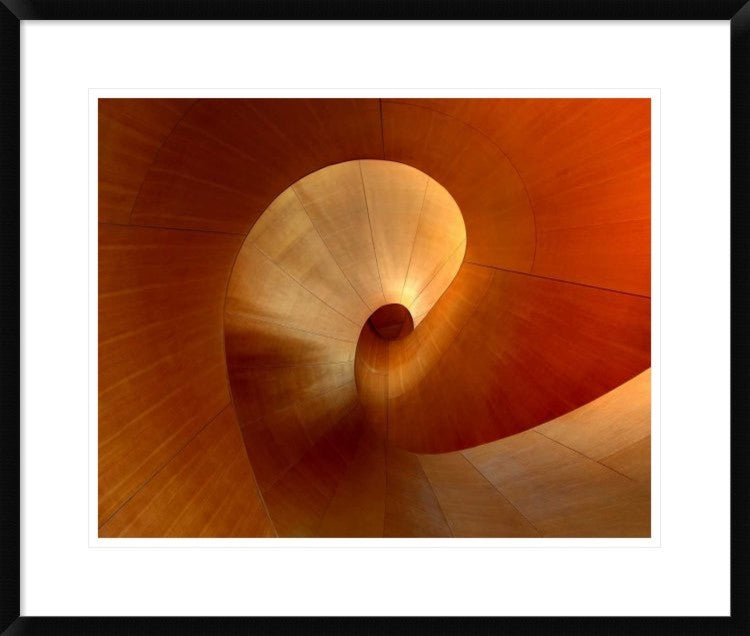 "The Curve" Framed Digital Print by Roland Shainidze, 30x25"