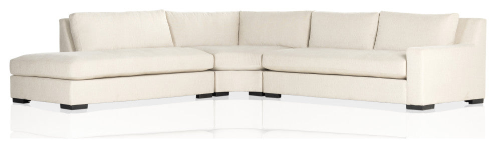 Albany 3pc Raf Sectional-Alcott Fawn