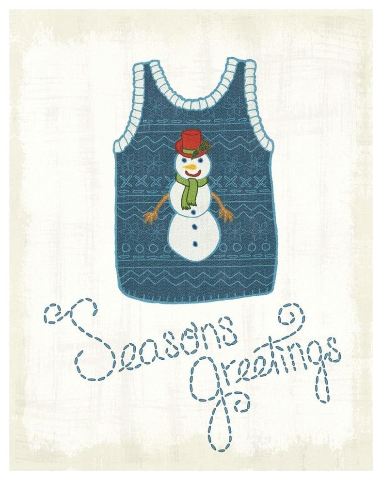 "Tacky Tidings VI" Digital Paper Print by Elyse DeNeige, 22"x26"