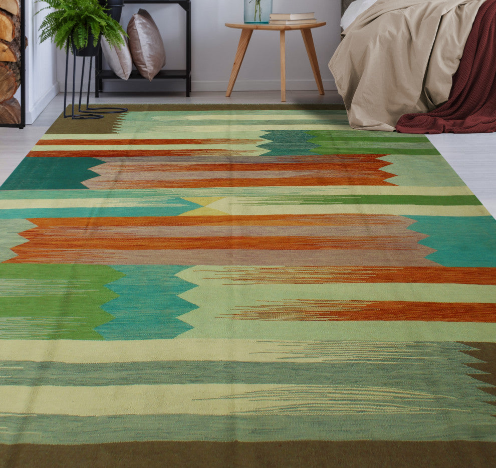 Winchester Kilim Mawuli Rust Rug