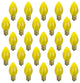 25 Pack Sunlite C9 Yellow Night Light, 7W, 120V, Intermediate Base