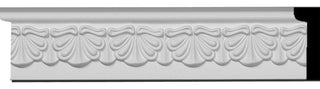 2 1/2"H x 1/2"P x 94 1/2"L Acanthus Leaf Panel Moulding