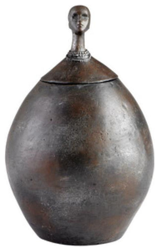 Cyan Design Large Keep Your Head Up Container, Rustic