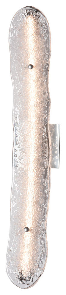 Glissade LED Bath Bar, Sterling