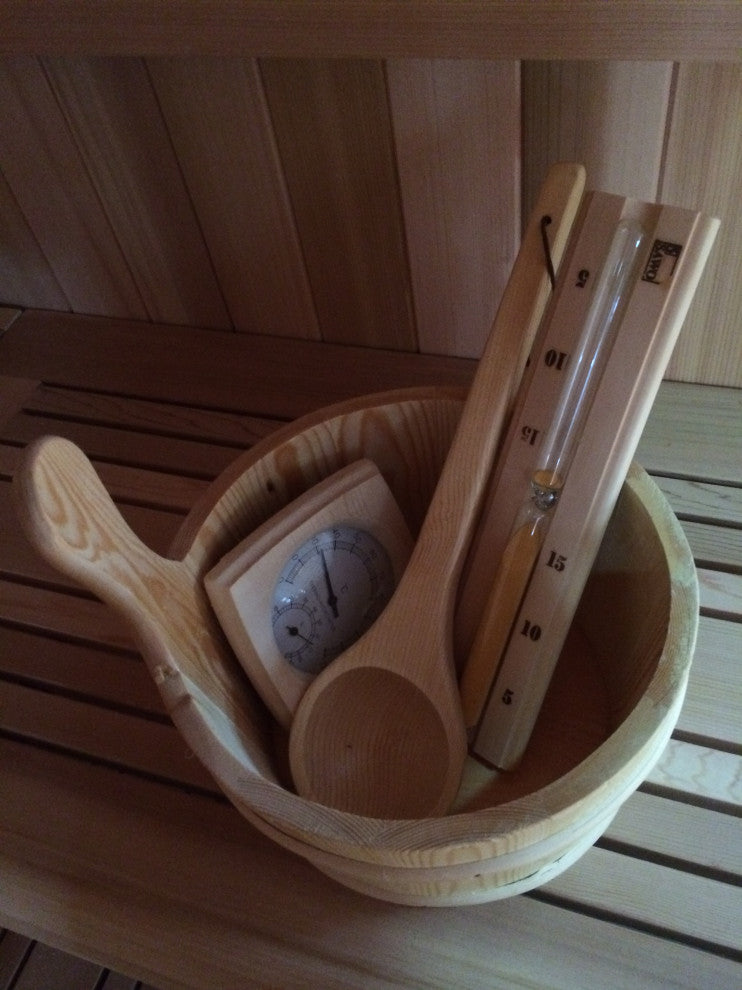 Westlake 3 Person Indoor Traditional Sauna, Electric Heater