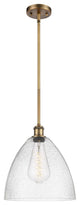 Innovations 516-1S-BB-GBD-124 1-Light Mini Pendant, Brushed Brass