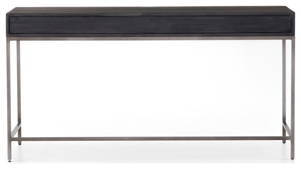 Trey Modular Writing Desk-Black Wash Pop