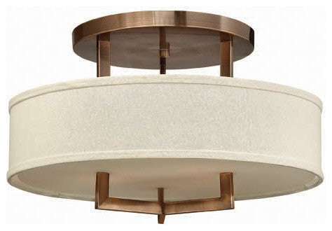 Foyer Hampton 3-Light, Brushed Bronze