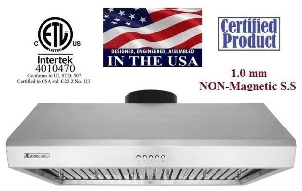 XtremeAir Ultra Series UL13-U30, 900  Under cabinet hood