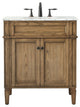 Elegant VF12530DW 30" Single Bathroom Vanity, Driftwood