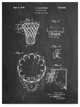 "Basketball Net" by Cole Borders, Canvas Art, 24"x18"