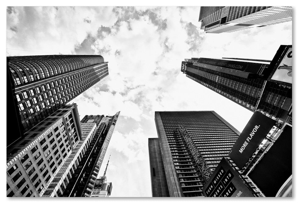 Philippe Hugonnard 'Times Square Skyscrapers' Canvas Art, 30x47