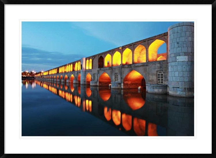 "33 Pol" Framed Digital Print by Mohammadreza Momeni, 38"x28"