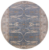Ahgly Company Indoor Round Mid-Century Modern Area Rugs, 4' Round