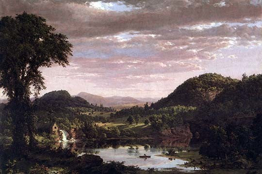 New England Landscape - Fine Art Giclee Print 24" x 36"