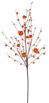 Vickerman 32" Artificial Pumpkin Berry Spray