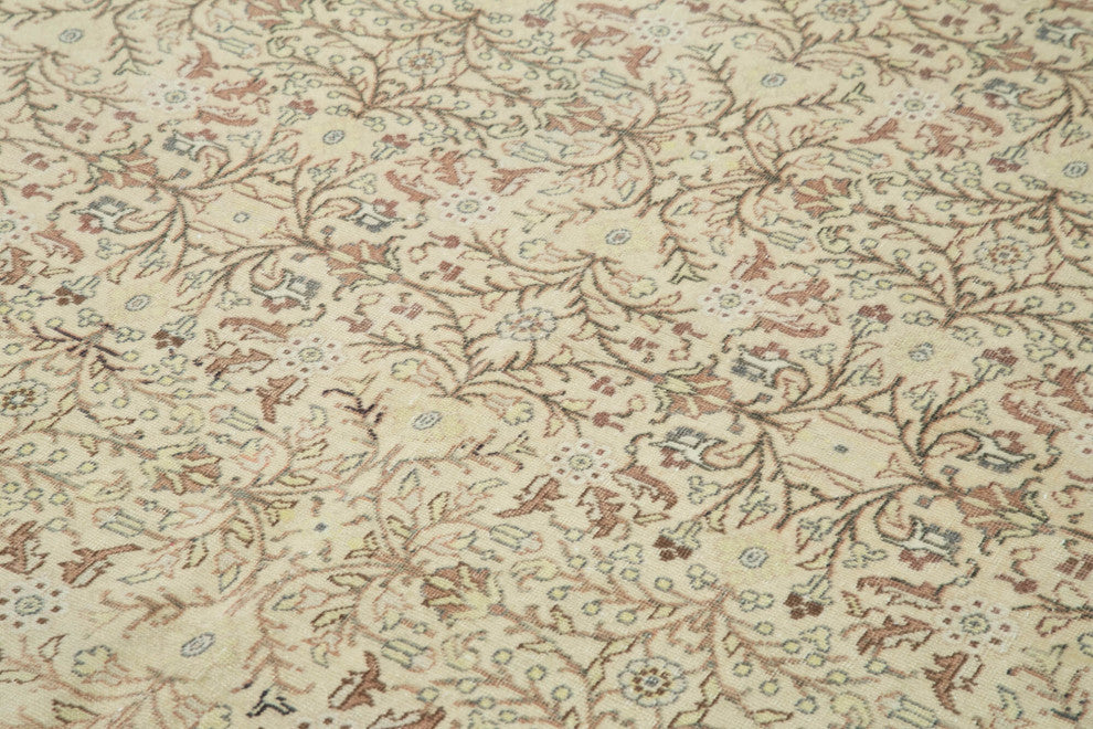 Rug N Carpet - Handmade Turkish 6' 5'' x 9' 4'' Unique Area Rug