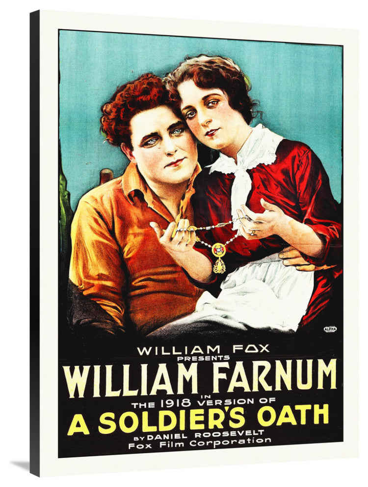 "The Soldier's Oath" Stretched Canvas Giclee by Hollywood Photo Archive, 30x40"