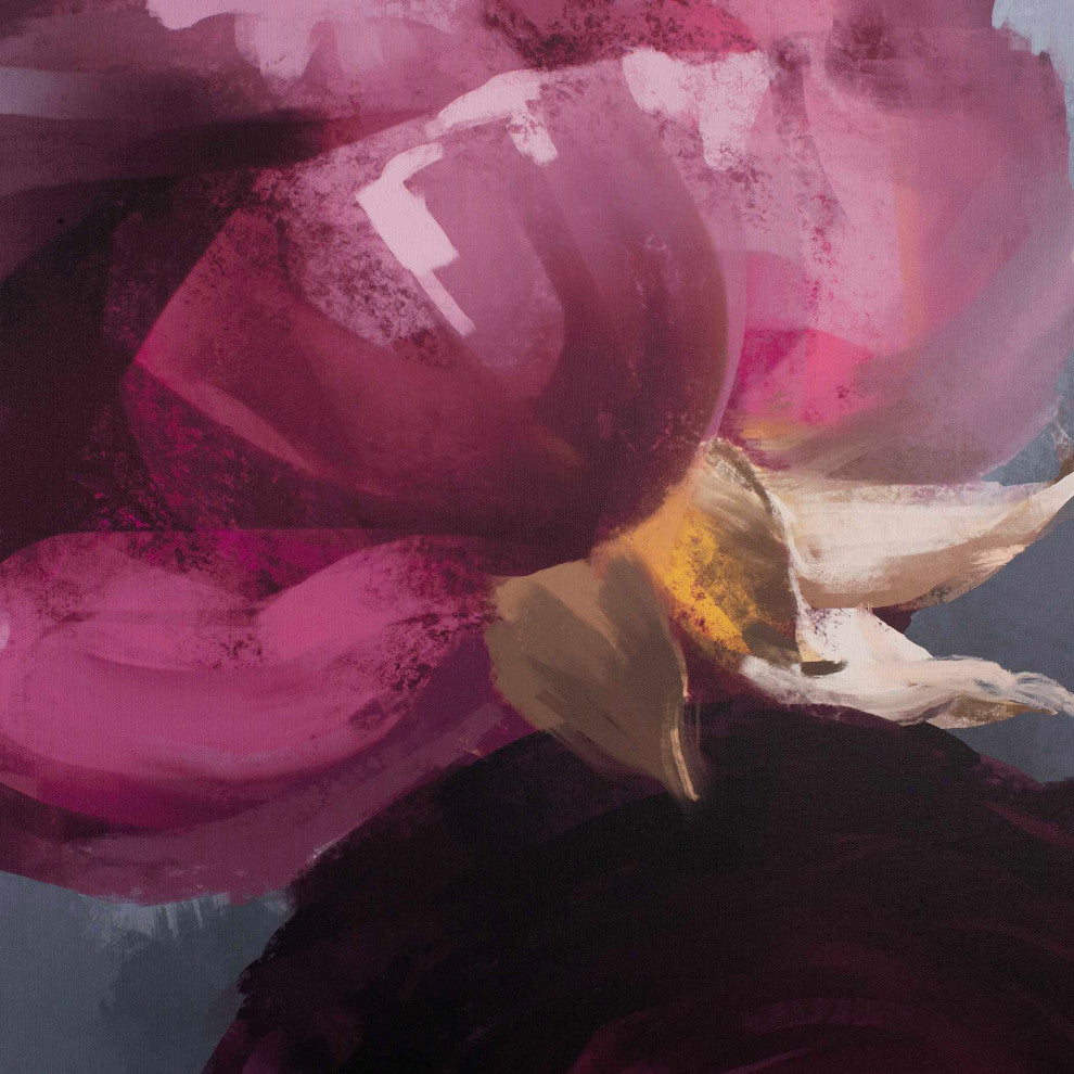 Uttermost Plum Ranculus Framed Floral Art